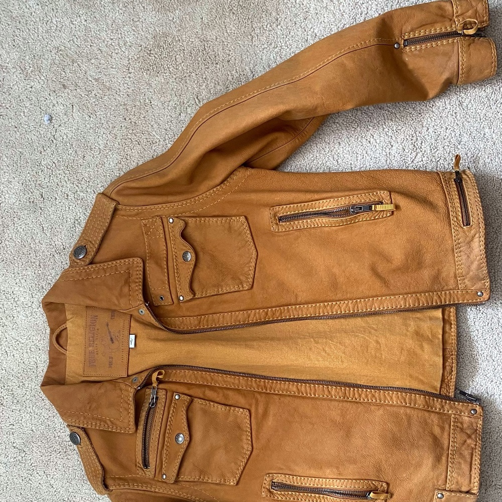 True Religion Leather Jacket
